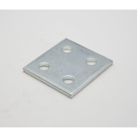 FLEX-STRUT Splice Plate, Square, 4-Hole FS-5025 E/G